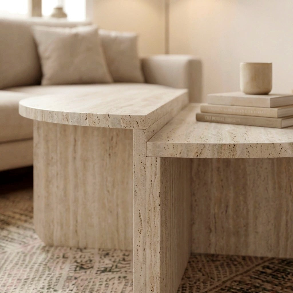 Decortieliving - Aloeva Modern Round Coffee Table