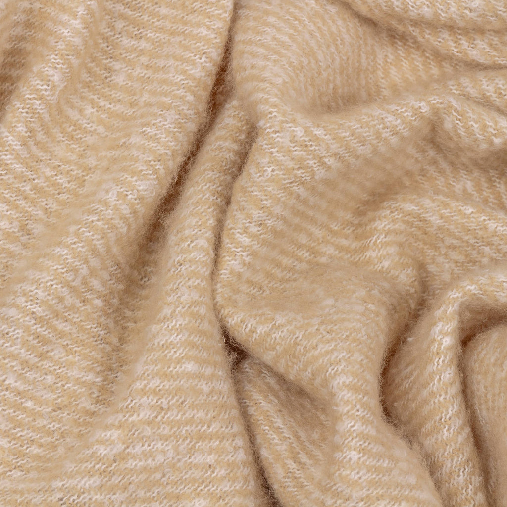 Decortieliving - Isla Woven Throw 130x180cm | Natural with Tassels