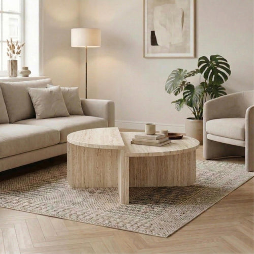Decortieliving - Aloeva Modern Round Coffee Table