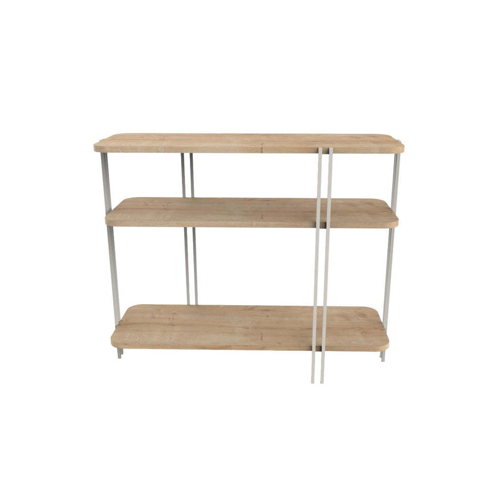 Decortieliving - Notus Console Table with Shelves