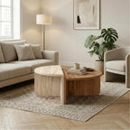 Decortieliving - Aloeva Modern Round Coffee Table
