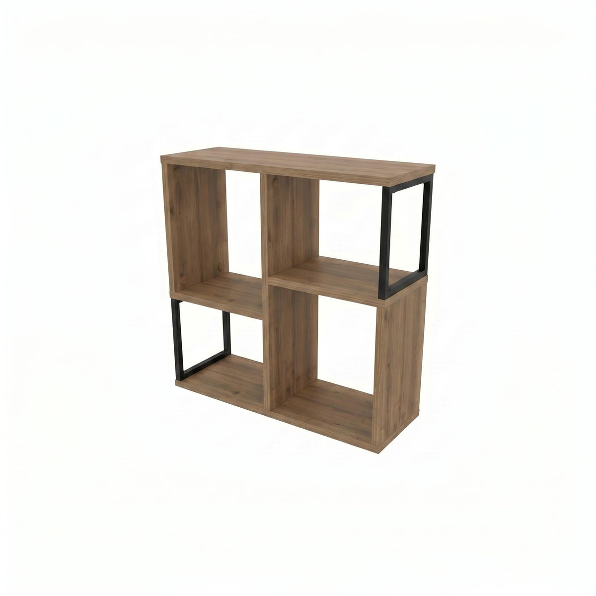 Decortieliving - Bolton Mini Bookcase with Open Shelves