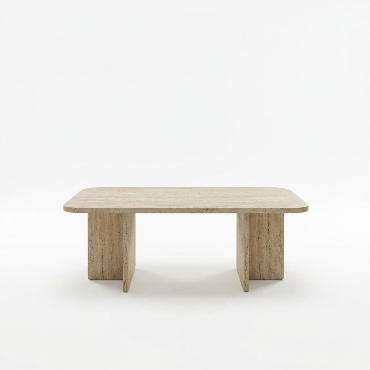 Decortieliving - Hillary Rectangular Coffee Table – 100 cm Modern Living Room Table