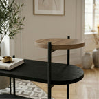 Decortieliving - Somo 3-Tier Display Side Table