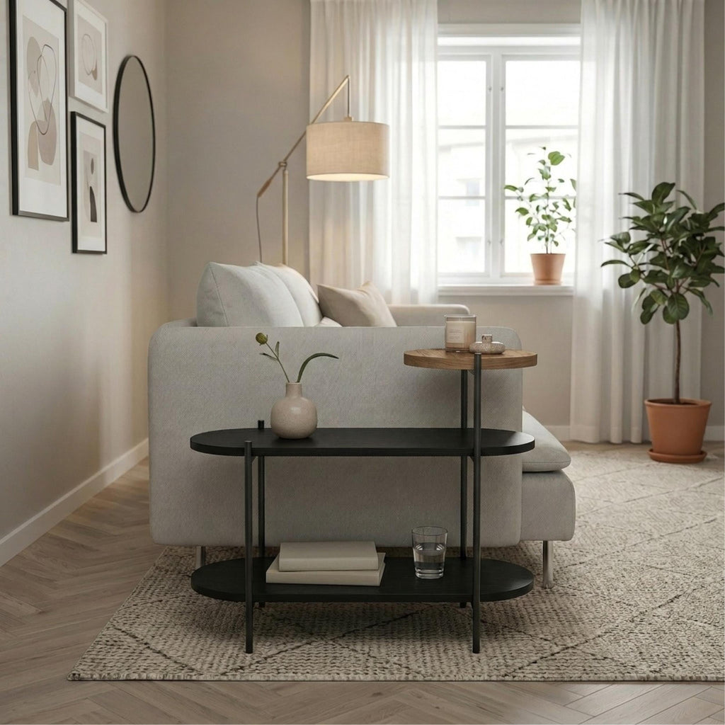 Decortieliving - Somo 3-Tier Display Side Table