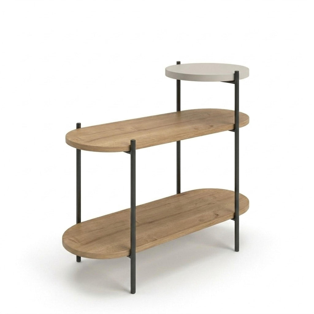 Decortieliving - Somo 3-Tier Display Side Table