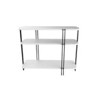 Decortieliving - Notus Console Table with Shelves