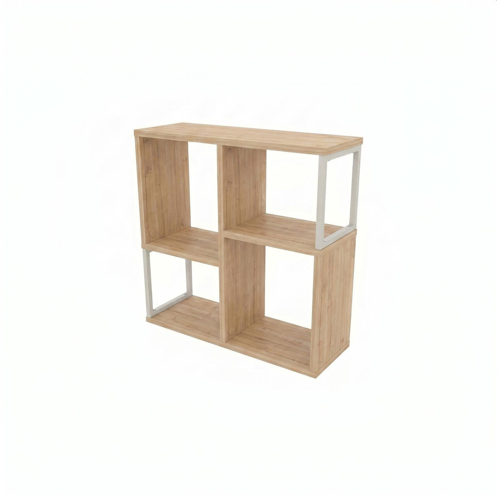 Decortieliving - Bolton Mini Bookcase with Open Shelves