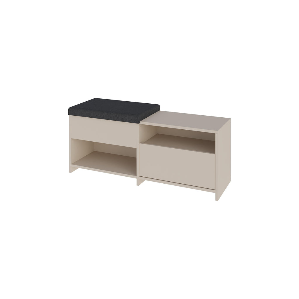 Decortieliving - Filux Shoe Bench – Modern Hallway Bench with Storage