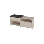 Decortieliving - Filux Shoe Bench – Modern Hallway Bench with Storage