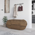 Decortieliving - Pozy Shoe Storage Bench – Modern Hallway Bench with Cabinet