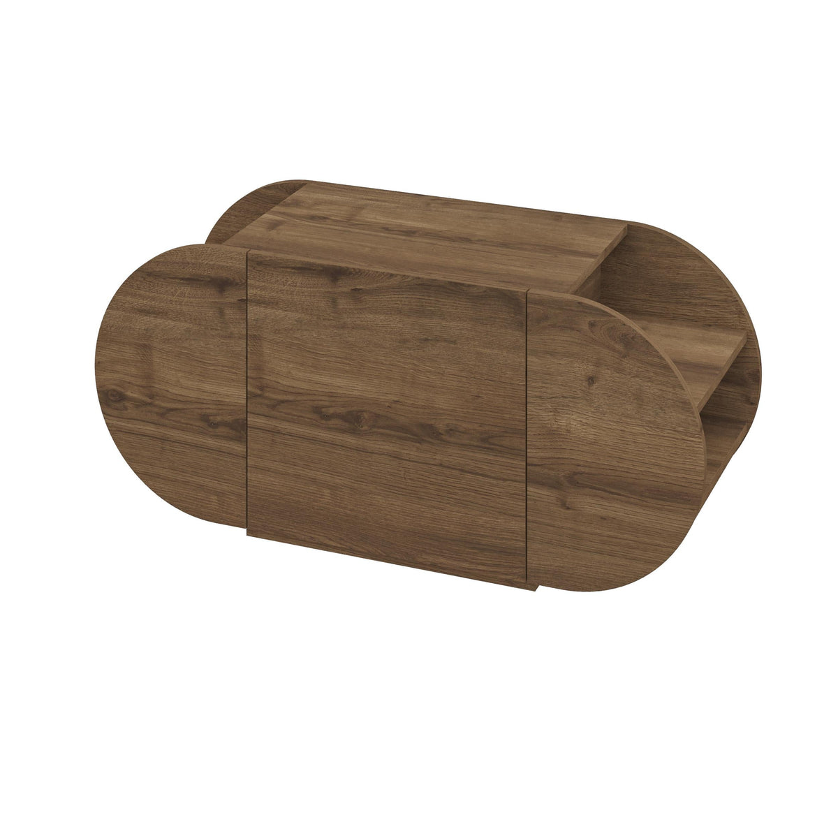 Decortieliving - Pozy Shoe Storage Bench – Modern Hallway Bench with Cabinet