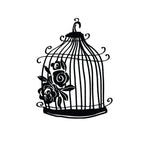Decortieliving - Metal Decorative-no:33 Cage