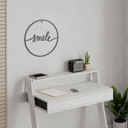 Decortieliving - Metal Wall Art-no.8 Smile