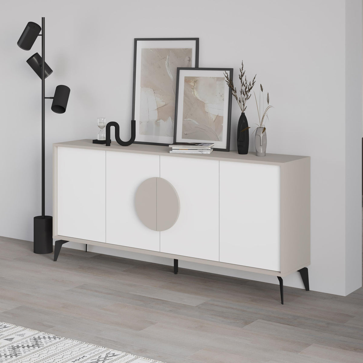 Decortieliving - Gora Console Sideboard Display Unit 180Cm