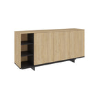 Decortieliving - Stockton Modern Console Unit with Open Shelves
