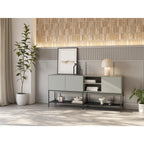 Decortieliving - Amira Console Table – 180cm – Modern Sideboard & Storage Unit