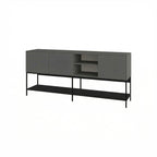 Decortieliving - Amira Console Table – 180cm – Modern Sideboard & Storage Unit