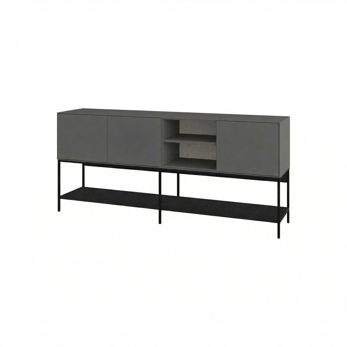 Decortieliving - Amira Console Table – 180cm – Modern Sideboard & Storage Unit