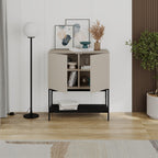 Decortieliving - Amira Console Table – 80cm – Modern Sideboard & Storage Unit