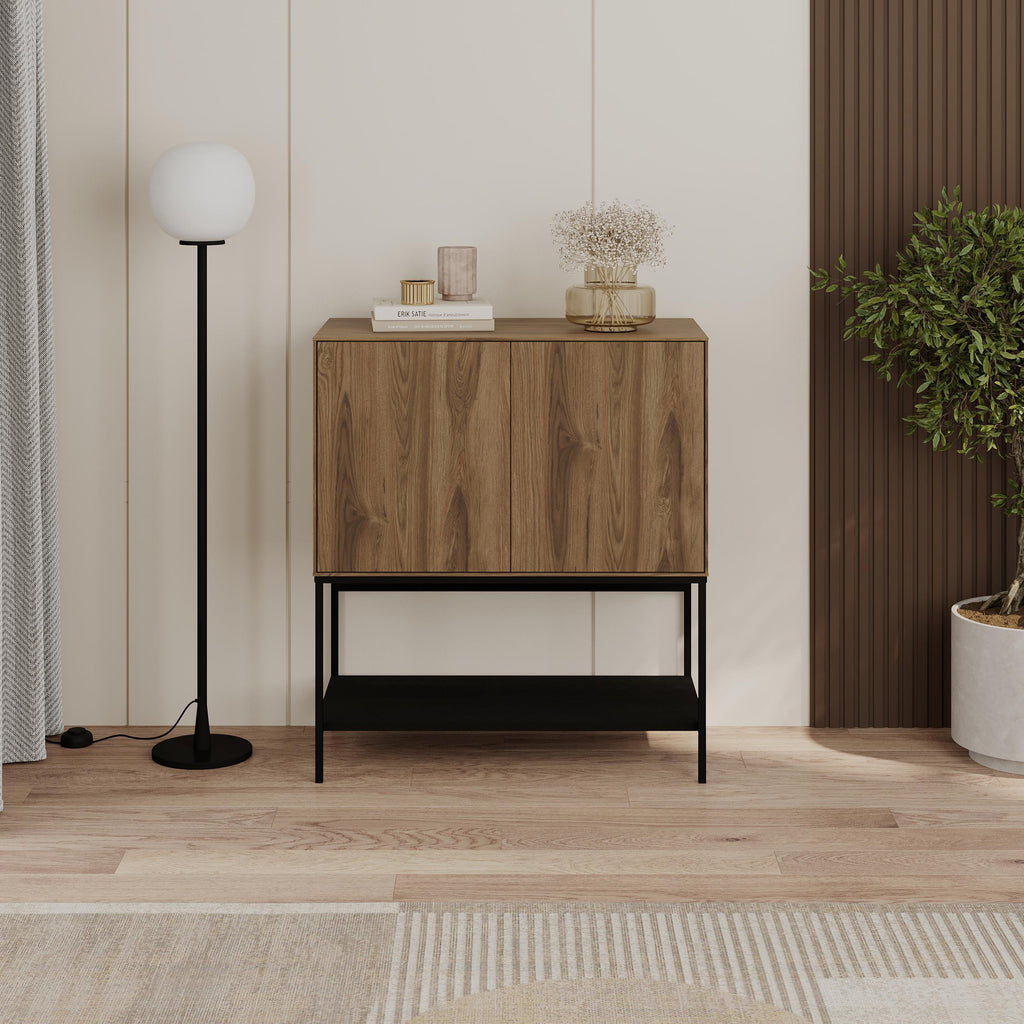 Decortieliving - Amira Console Table – 80cm – Modern Sideboard & Storage Unit