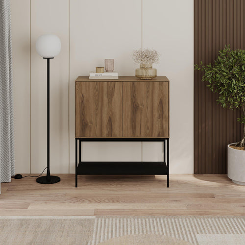 Decortieliving - Amira Console Table – 80cm – Modern Sideboard & Storage Unit