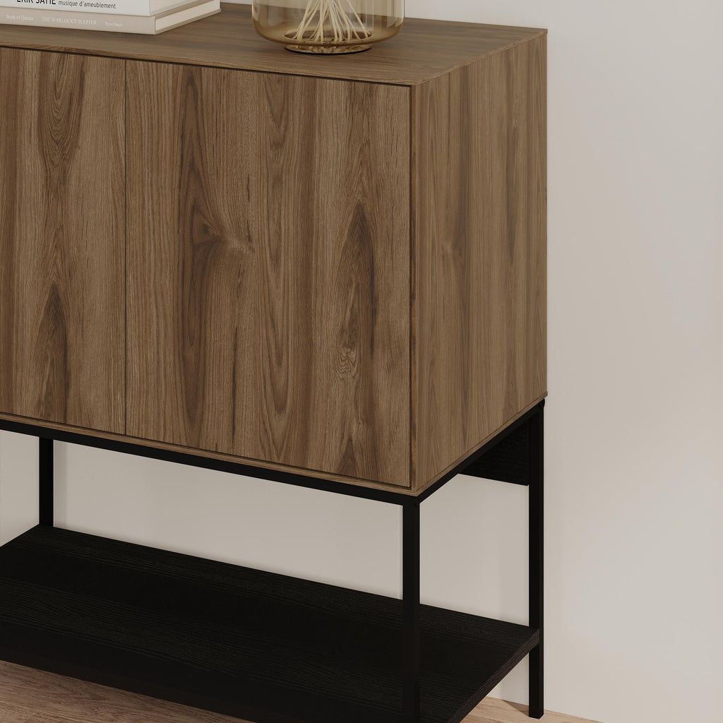 Decortieliving - Amira Console Table – 80cm – Modern Sideboard & Storage Unit