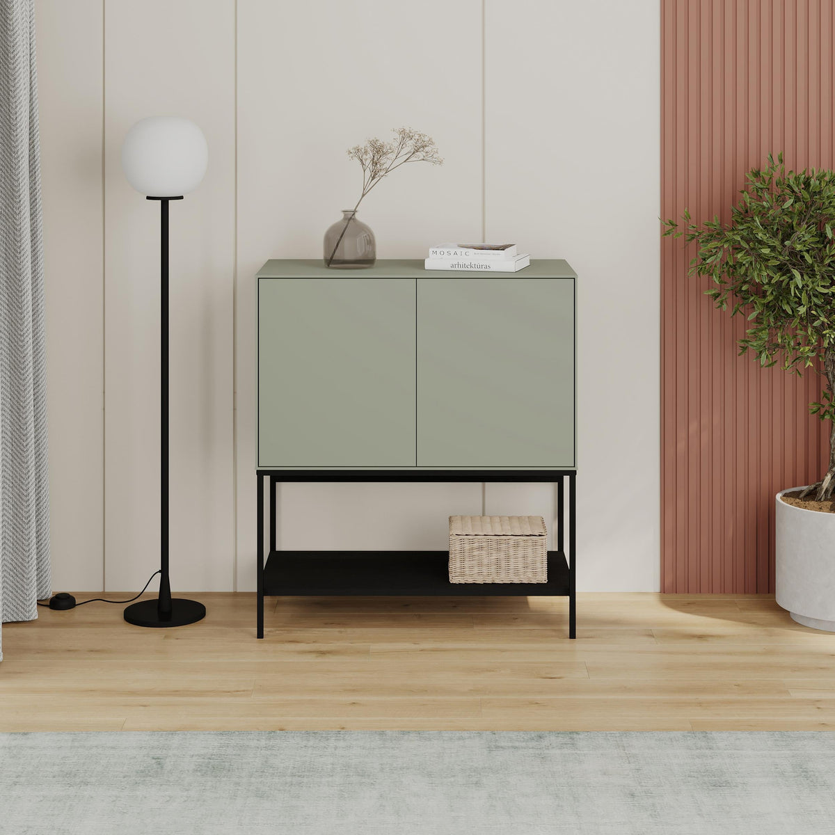 Decortieliving - Amira Console Table – 80cm – Modern Sideboard & Storage Unit