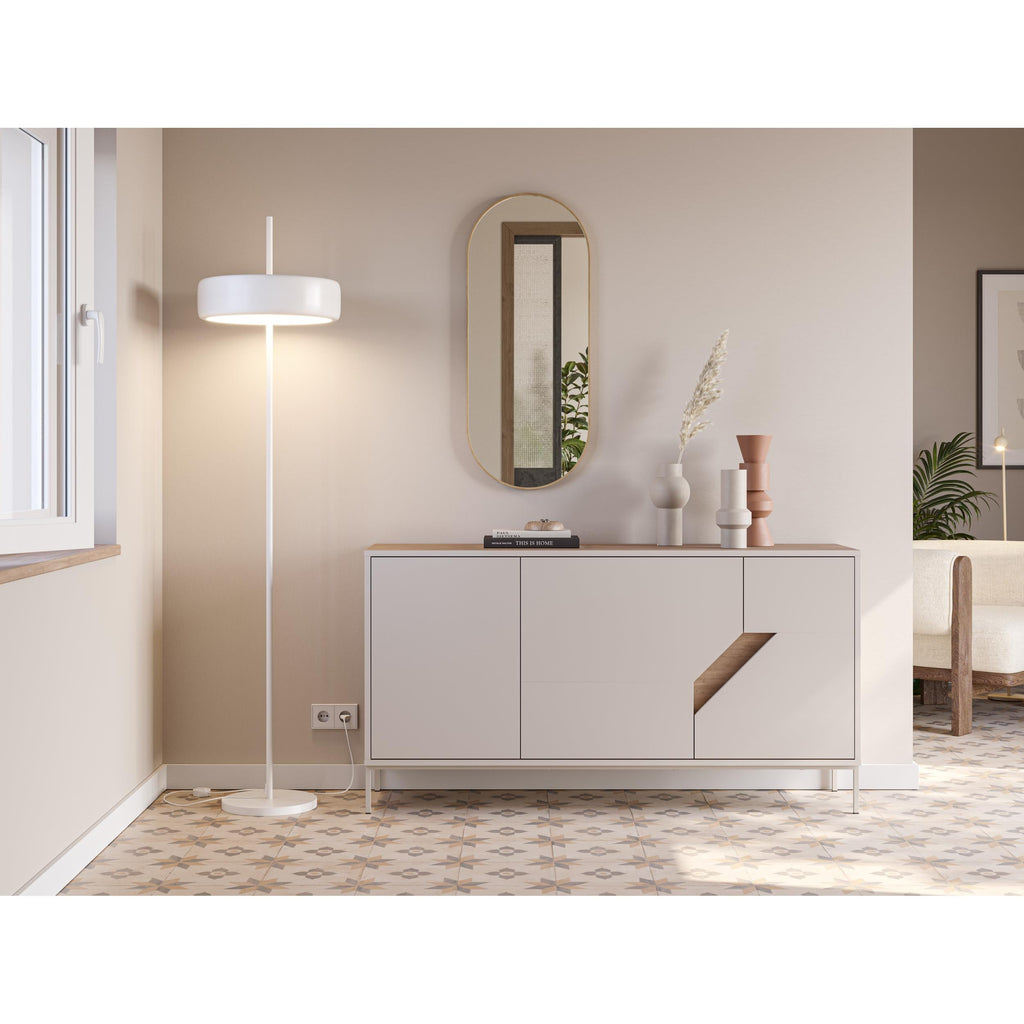 Decortieliving - Vesco Modern Sideboard Natural Oak Sandstone 150cm