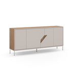 Decortieliving - Vesco Modern Sideboard Natural Oak Sandstone 180cm