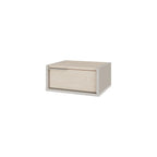 Decortieliving - Eco Wall-Mounted Nightstand – Floating Bedside Table with Drawer