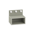 Decortieliving - Treo Wall Mounted Nightstand with LED Lights