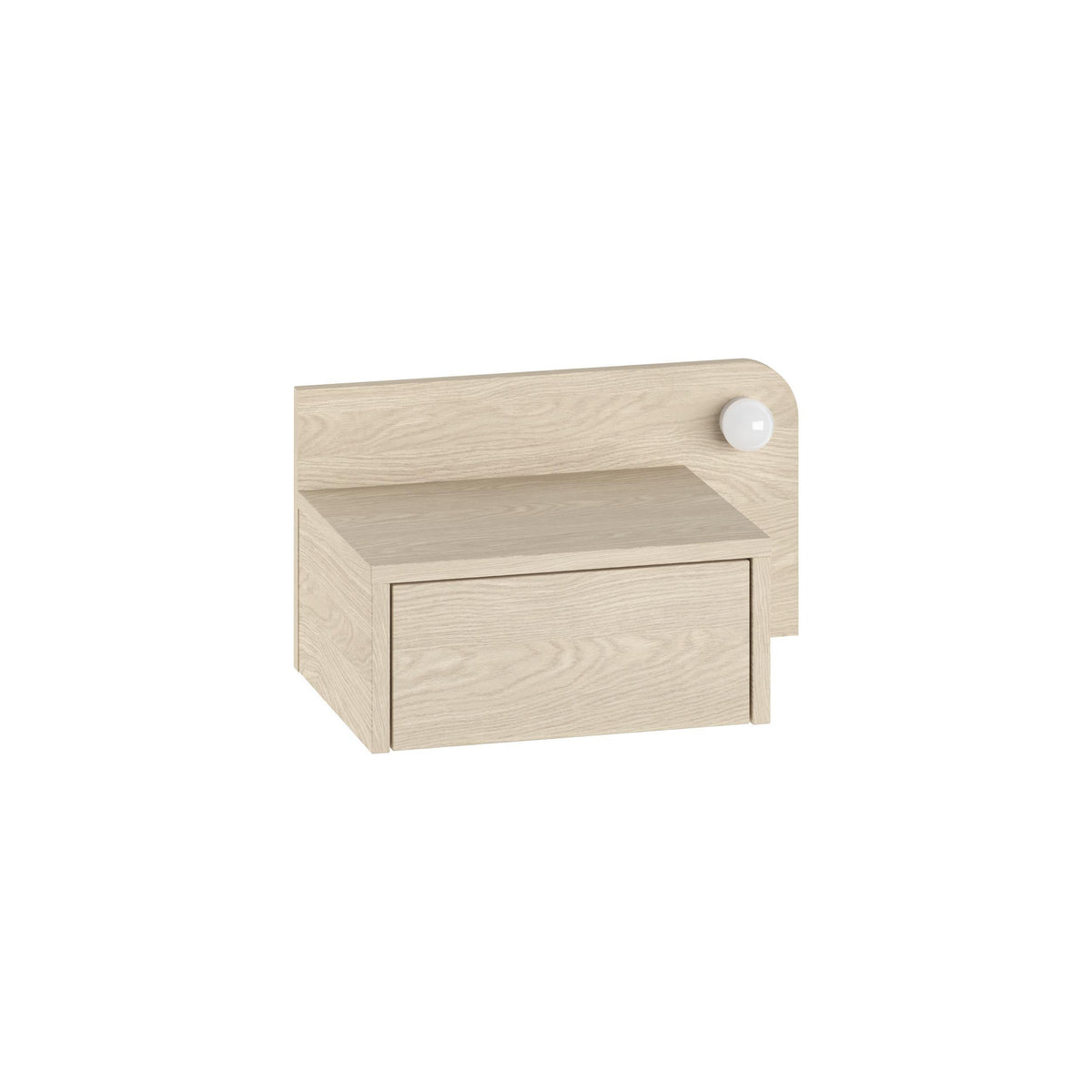 Decortieliving - Dotta Wall Mounted Nightstand – Floating Bedside Table