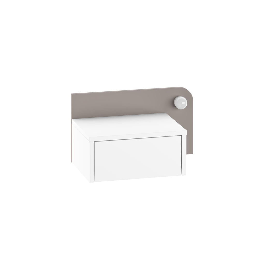 Decortieliving - Dotta Wall Mounted Nightstand – Floating Bedside Table