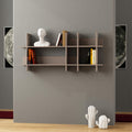 Decortieliving - Beads Modern Wall Mounted Bookcase