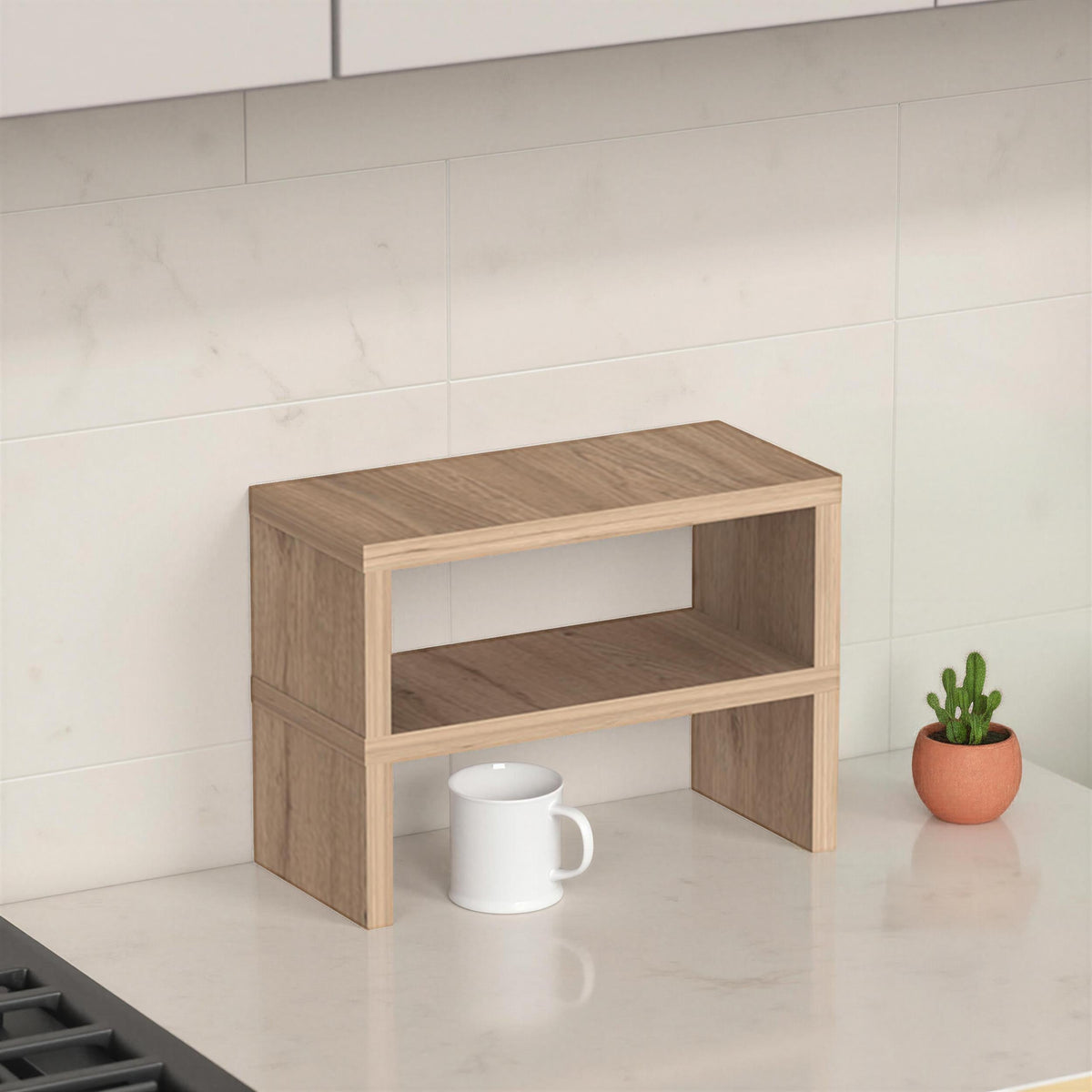 Decortieliving - Dean Kitchen Shelf – 25mm – Worktop Storage Organiser