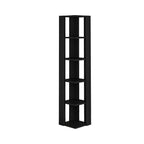 Decortieliving - Nati Modern Corner Bookcase Display Unit Tall 161cm