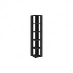 Decortieliving - Nati Modern Corner Bookcase Display Unit Tall 161cm