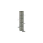 Decortieliving - Saso 5-tier Corner Bookcase 141 cm