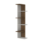 Decortieliving - Saso 5-tier Corner Bookcase 141 cm