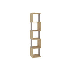 Decortieliving - Piri Modern Bookcase Display Unit Tall 161cm