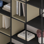 Decortieliving - Vale Maxi Industrial Bookcase Set 39 x 140 x 179 cm
