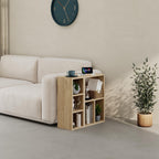 Decortieliving - Combayn Small Low Standing Bookcase – Modular Storage Unit