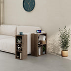Decortieliving - Combayn Small Low Standing Bookcase – Modular Storage Unit
