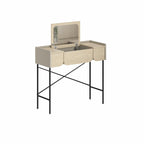 Decortieliving - Terra Dressing Table with Mirror and 2 Drawers