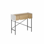 Decortieliving - Terra Dressing Table with Mirror and 2 Drawers