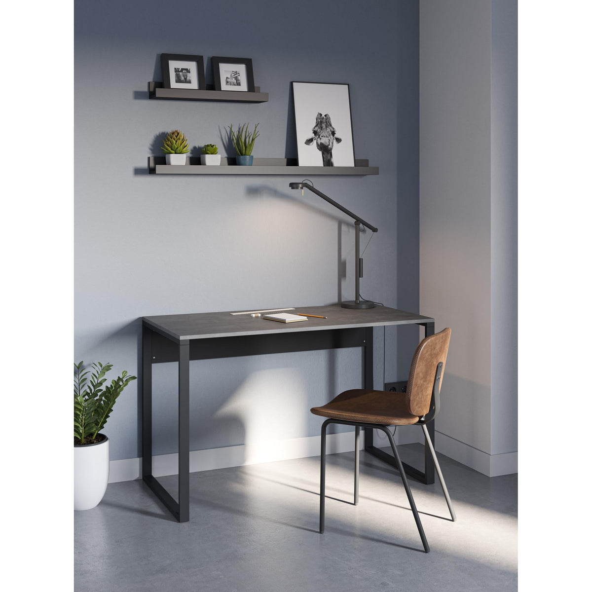 Decortieliving - Inna Working Table – 100 cm Modern Desk