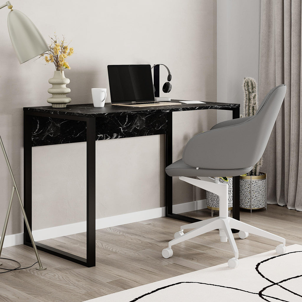 Decortieliving - Inna Working Table – 100 cm Modern Desk