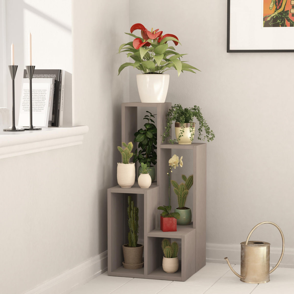 Decortieliving - Sule Modern Multipurpose Plant Stand