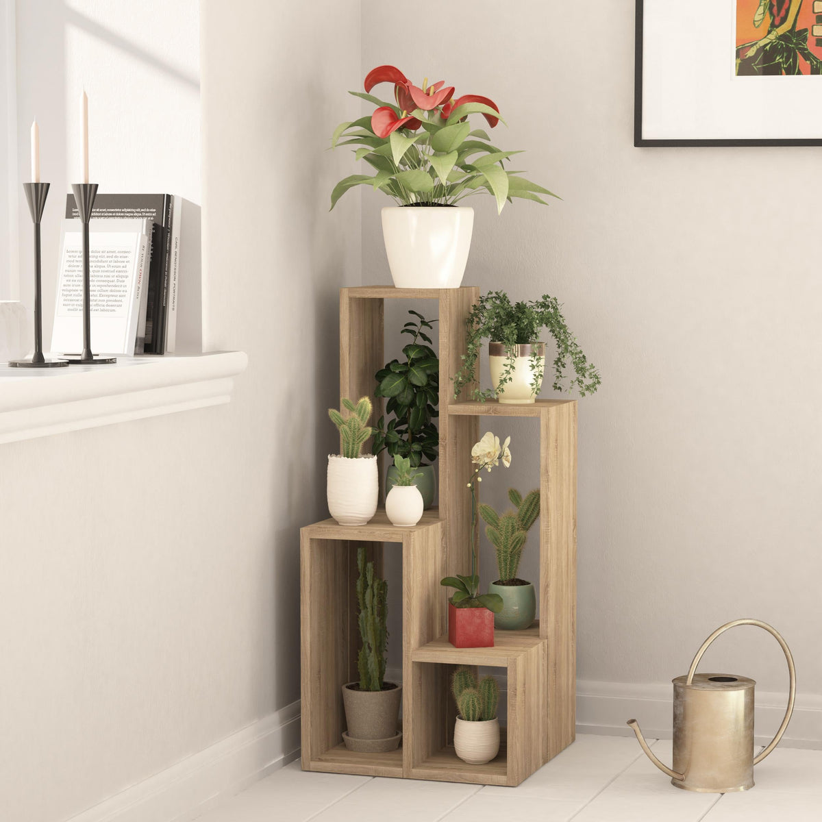 Decortieliving - Sule Modern Multipurpose Plant Stand